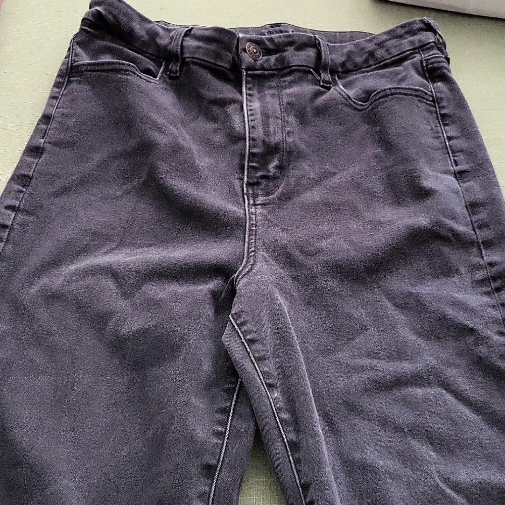 American Eagle black jeggings